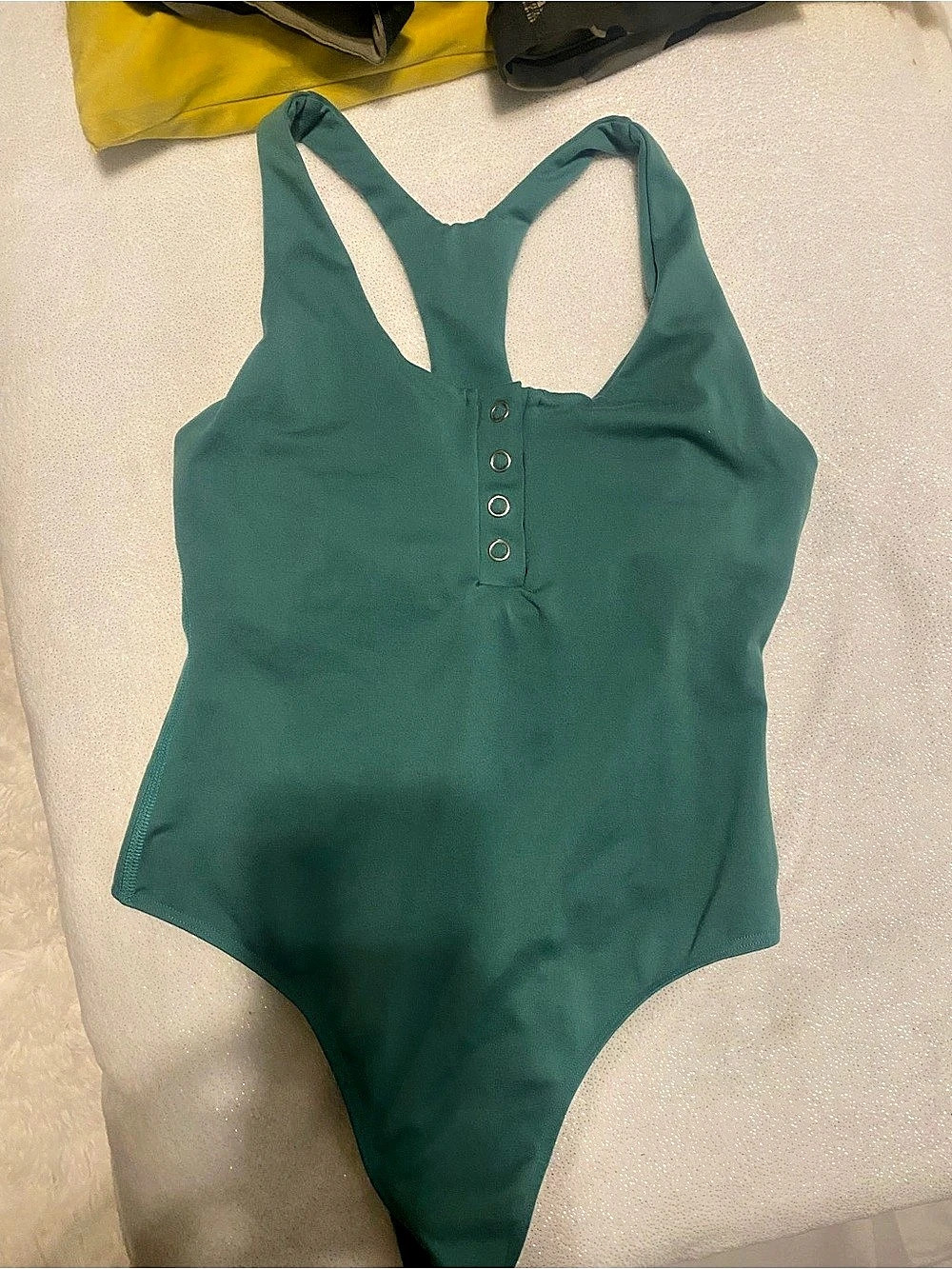 Bombshell Sportswear Green One-Piece bodysuit Size Medium